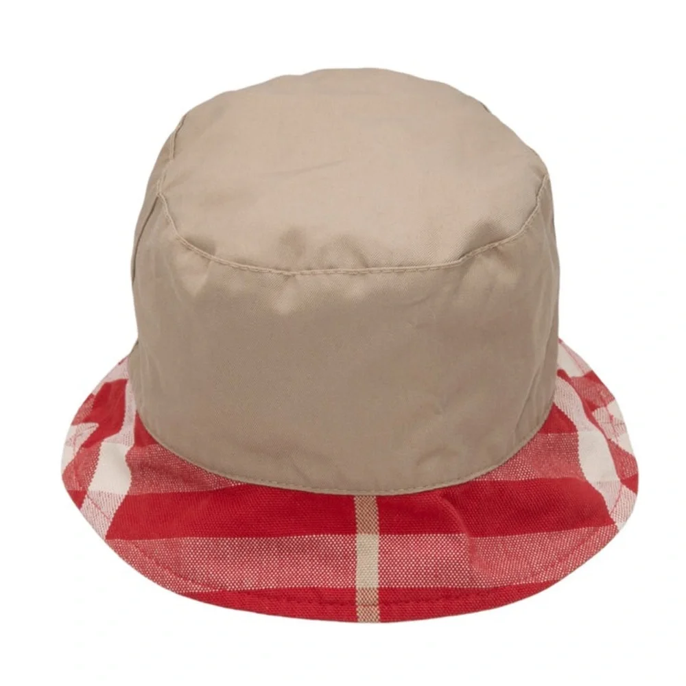 BURBERRY NOVA CHECK-TRIMMED BUCKET HAT - Picture 3 of 5